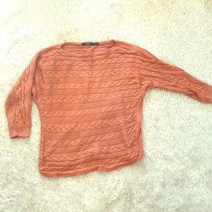 Peach Ralph Lauren Sweater